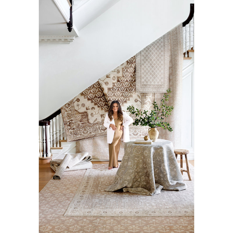 Nabela Noor Home X Livabliss Alo Machine Woven Rug & Reviews | Wayfair